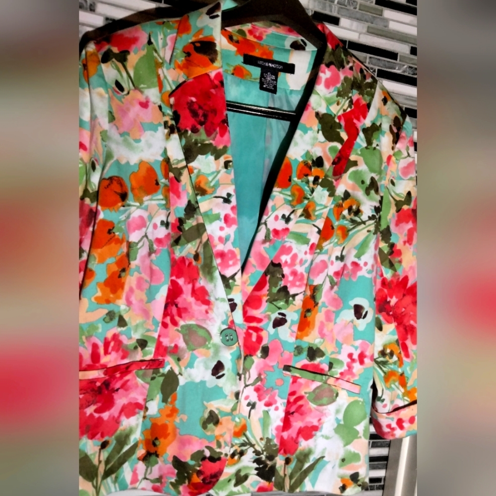Floral Jacket XL